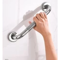 MUFF Tub Grab Bar With Anti-Slip Grip, Sturdy Stainless Steel Shower Safety Handle For Tub, Toilet, Stair Rails 12/300mm -Comfort Bathroom Store 54685732 3