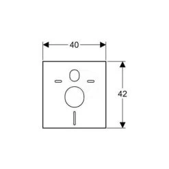 Geberit Sound Insulation Set For Wall-hung WC (156.050.00.1) -Comfort Bathroom Store 54717532 2