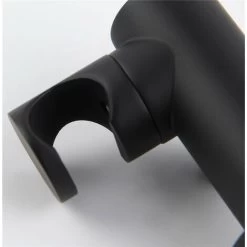 Matte Black Shower Holder Shower Head Holder Wall Mount Brass Handheld Shower Holder Shower Head Holder 5 -Comfort Bathroom Store 54720038 4