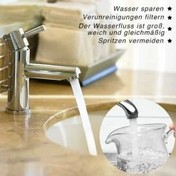 LITZEE Tap Aerator M24, 6 Pieces Faucet Aerator Nozzle With Stainless Steel And ABS Filter Including 8 Seals And 1 Chrome Aerators Wrench, For Sink Taps In The Kitchen And Bathroom -Comfort Bathroom Store 54902010 5