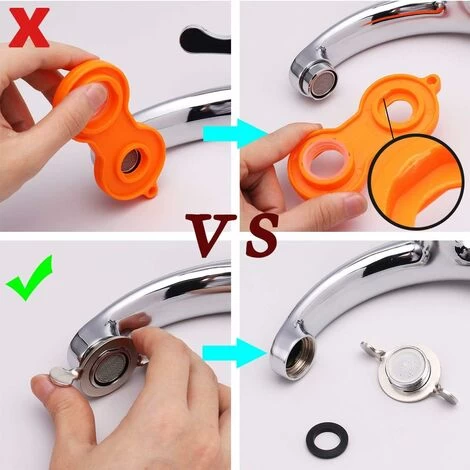 LITZEE M24 Aerator Tap Sieve Insert External Thread Mixer Nozzle With Stainless Steel Filter Including Chrome Mixer Nozzle Wrench For Taps Pack Of 5 6 LITZEE M24 Aerator Tap Sieve Insert External Thread Mixer Nozzle With Stainless Steel Filter Including Chrome Mixer Nozzle Wrench For Taps Pack Of 5 - Image 4