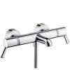 Hansgrohe Ecostat Thermostatic Bath Mixer Comfort Care For Exposed Installation With Extra Long Handles, Chrome (13115000) 1 Hansgrohe Ecostat Thermostatic Bath Mixer Comfort Care For Exposed Installation With Extra Long Handles, Chrome (13115000) -Comfort Bathroom Store 55031293 1