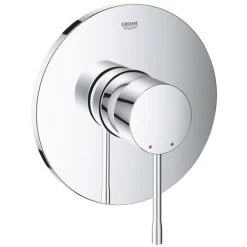 Grohe Essence Single-lever Shower Mixer Trim, Chrome (24057001)