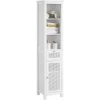 SoBuy Bathroom Tall Cabinet Bathroom Cabinet, BZR36-W -Comfort Bathroom Store 55298438 1