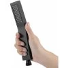 Matte Black Brass Chromeplated Handheld Shower Head Bathroom Sprayer Handshower G1/2" -Comfort Bathroom Store 55511027 1