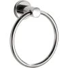 Contemporary Style Towel Ring In Chrome Plated 304 Stainless Steel -Comfort Bathroom Store 55652371 1