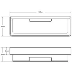 Swiss Aqua Technologies Shower Basket 30 Cm In Solid Brass, Chrome (SATDPOL30CH) 9 Swiss Aqua Technologies Shower Basket 30 Cm In Solid Brass, Chrome (SATDPOL30CH) -Comfort Bathroom Store 55674036 3