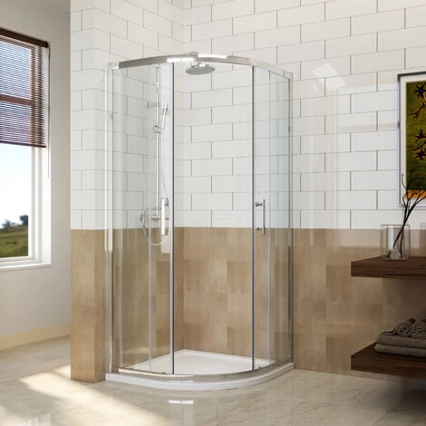ELEGANT 1000x1000mm Quadrant Shower Enclosure Sliding Shower Screen 6mm Easy Clean Safety Tempered Glass 3 ELEGANT 1000x1000mm Quadrant Shower Enclosure Sliding Shower Screen 6mm Easy Clean Safety Tempered Glass