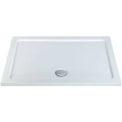 MX Elements Rectangular Shower Tray With Waste 2000mm X 900mm Flat Top
