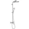 Hansgrohe Crometta S Showerpipe 240 1jet With Manual Shower Mixer (27269000) -Comfort Bathroom Store 56429895 1