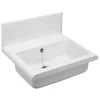 Sanit (Nicoll/Aliaxis Group) Water Station With Splash Guard Made Of High-quality Polypropylene, With Overflow, 55x45 Cm (60009010099) -Comfort Bathroom Store 56477468 1
