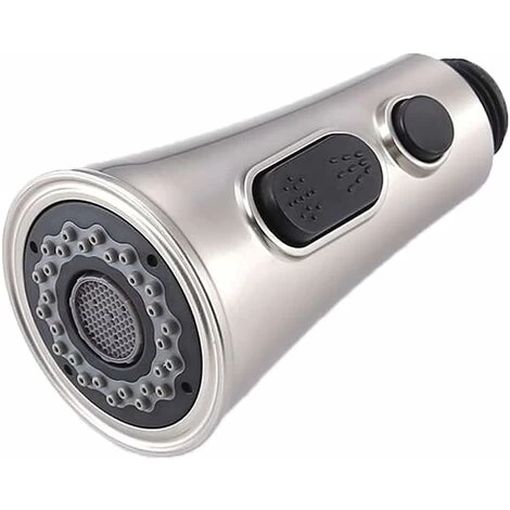 Kitchen Faucets Replacement Head Shower Head For Mixer Tap, Shower Head Shower Head 2 Jets Chrome Kitchen Faucet Sink Faucet 4 Kitchen Faucets Replacement Head Shower Head For Mixer Tap, Shower Head Shower Head 2 Jets Chrome Kitchen Faucet Sink Faucet - Image 2