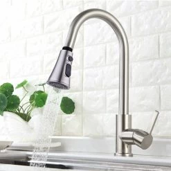 Kitchen Faucets Replacement Head Shower Head For Mixer Tap, Shower Head Shower Head 2 Jets Chrome Kitchen Faucet Sink Faucet 11 Kitchen Faucets Replacement Head Shower Head For Mixer Tap, Shower Head Shower Head 2 Jets Chrome Kitchen Faucet Sink Faucet -Comfort Bathroom Store 56637734 5