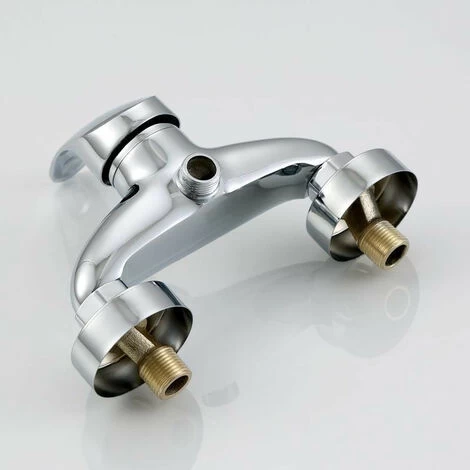Chrome Shower Mixer Tap. 6 Chrome Shower Mixer Tap. - Image 4