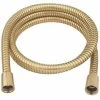 Crosswater Brass Shower Hose - 8mm X 1.5m - Polished Brass - SH974Q -Comfort Bathroom Store 56989217 1