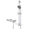 Grohe Precision Feel Thermostatic Shower Set With 3-jet Hand Shower (34791000)