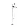 Crosswater MPRO Industrial Floor Standing Bath Shower Mixer Tap - Chrome - PRI416FC -Comfort Bathroom Store 57566923 1