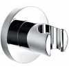 Flova Round Brass Hand Shower Holder - Chrome - KI8873A -Comfort Bathroom Store 57639830 1