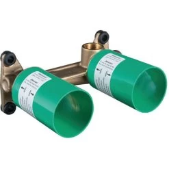 Hansgrohe Vernis Shape Set Concealed Wall-mounted Washbasin Mixer, 2 Outlets, 207 Mm Spout + Rough In Body, Chrome (71578000-SET) 10 Hansgrohe Vernis Shape Set Concealed Wall-mounted Washbasin Mixer, 2 Outlets, 207 Mm Spout + Rough In Body, Chrome (71578000-SET) -Comfort Bathroom Store 58337823 4