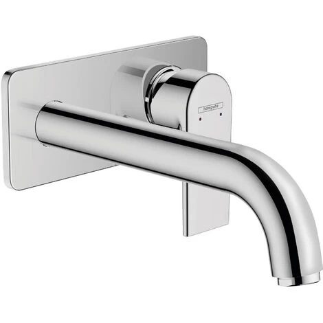Hansgrohe Vernis Shape Set Concealed Wall-mounted Washbasin Mixer, 2 Outlets, 207 Mm Spout + Rough In Body, Chrome (71578000-SET) 7 Hansgrohe Vernis Shape Set Concealed Wall-mounted Washbasin Mixer, 2 Outlets, 207 Mm Spout + Rough In Body, Chrome (71578000-SET) - Image 5