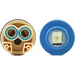 Replacement Ceramic Cartridge, Ceramic For Mixer Tap, Ceramic Cartridge For Kitchen Or Bathroom 40 Mm, Blue, With Bottom -Comfort Bathroom Store 58408162 2