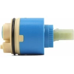 Replacement Ceramic Cartridge, Ceramic For Mixer Tap, Ceramic Cartridge For Kitchen Or Bathroom 40 Mm, Blue, With Bottom -Comfort Bathroom Store 58408162 3