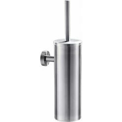 Stainless Steel Toilet Brush, Wall Mounted Toilet Brush Set, Long Handle Toilet Brush