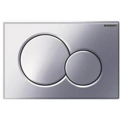 Geberit Toilet Set UP720 Extra-flat Support Frame + SAT Infinitio Rimless Toilet, Invisible Fixings + Chrome Plate (SLIM-Infinitio-N) -Comfort Bathroom Store 58587993 4