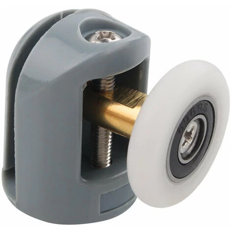4pcs Shower Door Rollers, Shower Glass Rollers Shower Single Wheel Runner Pulleys, 25mm Wheels For Shower Enclosure, Shower Room, Shower Screen Parts Replacement 7 4pcs Shower Door Rollers, Shower Glass Rollers Shower Single Wheel Runner Pulleys, 25mm Wheels For Shower Enclosure, Shower Room, Shower Screen Parts Replacement - Image 5