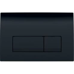 Geberit Toilet Set Duofix Frame + Matt Black SAT Infinitio Rimless WC + Soft Close Seat + Delta 50 Black Plate (BlackInfinitioGeb-7) -Comfort Bathroom Store 58739735 4