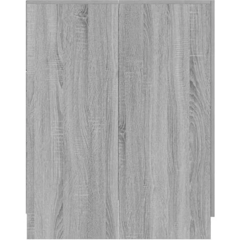 Washing Machine Cabinet Grey Sonoma 71x71.5x91.5 Cm VidaXL 7 Washing Machine Cabinet Grey Sonoma 71x71.5x91.5 Cm VidaXL - Image 5