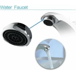 Bathroom Basin Taps Mixer Mono Chrome Brass Single Hole With Pop Up Waste 9 Bathroom Basin Taps Mixer Mono Chrome Brass Single Hole With Pop Up Waste -Comfort Bathroom Store 59499738 3