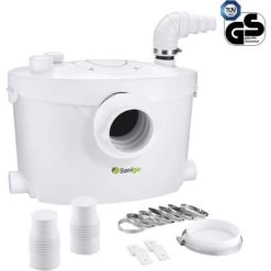 Silent Macerator Sanigo Waste Water Pump With Removable Control Panel 400W