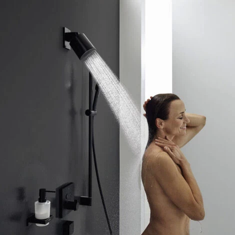 Hansgrohe Pulsify Adjustable Overhead Shower 105 Mm XXL Performance, Matt Black (24130670) 4 Hansgrohe Pulsify Adjustable Overhead Shower 105 Mm XXL Performance, Matt Black (24130670) - Image 2