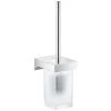 Grohe Selection Cube Toilet Brush Set, Chrome (40857000) -Comfort Bathroom Store 60190827 1