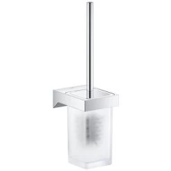 Grohe Selection Cube Toilet Brush Set, Chrome (40857000)