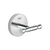 Grohe BauCosmopolitan Robe Hook, Chrome (40461001) -Comfort Bathroom Store 60197385 1