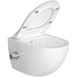 Swiss Aqua Technologies Infinitiorimless WC With Thermostatic Bidet Function + Softclose Seat (SATINF011RREXPBFCT)