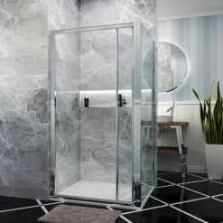 ELEGANT 1200 X 700 X 30 Mm Low Profile Shower Tray Anti-Slip Rectangular White Shower Tray For Shower Enclosure Cubicle With Waste Trap, Slate Drain Cover -Comfort Bathroom Store 60358239 5