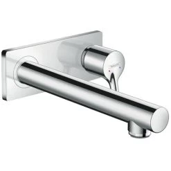 Hansgrohe Talis S Single Lever Basin Mixer For Concealed Installation With Spout 22.5 Cm, Chrome (72111000)