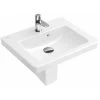 Villeroy & Boch Subway 2.0 Wall Hung Basin With Overflow - 450mm Wide - 1 Tap Hole - White - 73154501