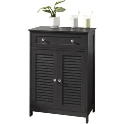 SoBuy Bathroom Cabinet Bathroom Storage Cabinet Cupboard,FRG238-DG
