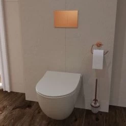 Vitra Sento SmoothFlush Rimless Toilet Bowl + Softclose Seat, Matt Taupe (7848-020-6147) -Comfort Bathroom Store 60958905 3