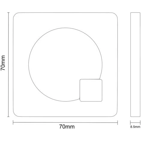 Wholesale Domestic Concealed Cistern With Front Access And Modern Chrome Square Dual Flush Push Button 5 Wholesale Domestic Concealed Cistern With Front Access And Modern Chrome Square Dual Flush Push Button - Image 3