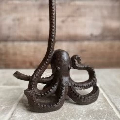 Octopus Loo Roll Holder In Cast Iron -Comfort Bathroom Store 61872234 4