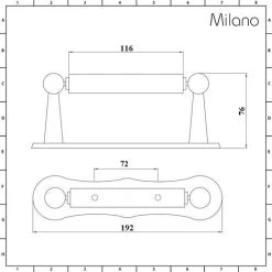 Milano Elizabeth - Traditional Wall Hung Bathroom Toilet Roll Holder - Brushed Gold 9 Milano Elizabeth - Traditional Wall Hung Bathroom Toilet Roll Holder - Brushed Gold -Comfort Bathroom Store 62420267 4