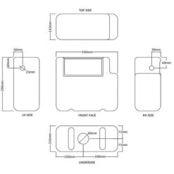 Wholesale Domestic Concealed Cistern With Front Access And Traditional Chrome Round Dual Flush Push Button -Comfort Bathroom Store 63028953 2