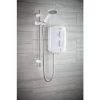Redring Vital 9.5kw Electric Shower With Push Button White And Chrome 2 Redring Vital 9.5kw Electric Shower With Push Button White And Chrome -Comfort Bathroom Store 63949434 1