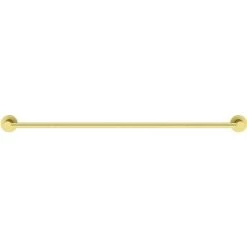 Accents Deacon Brushed Brass Single Towel Rail -Comfort Bathroom Store 64072677 4