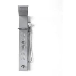 Livingandhome Wall Mounted Thermostatic Mixer Shower Panel Tower With Shelf -Comfort Bathroom Store 64160876 3